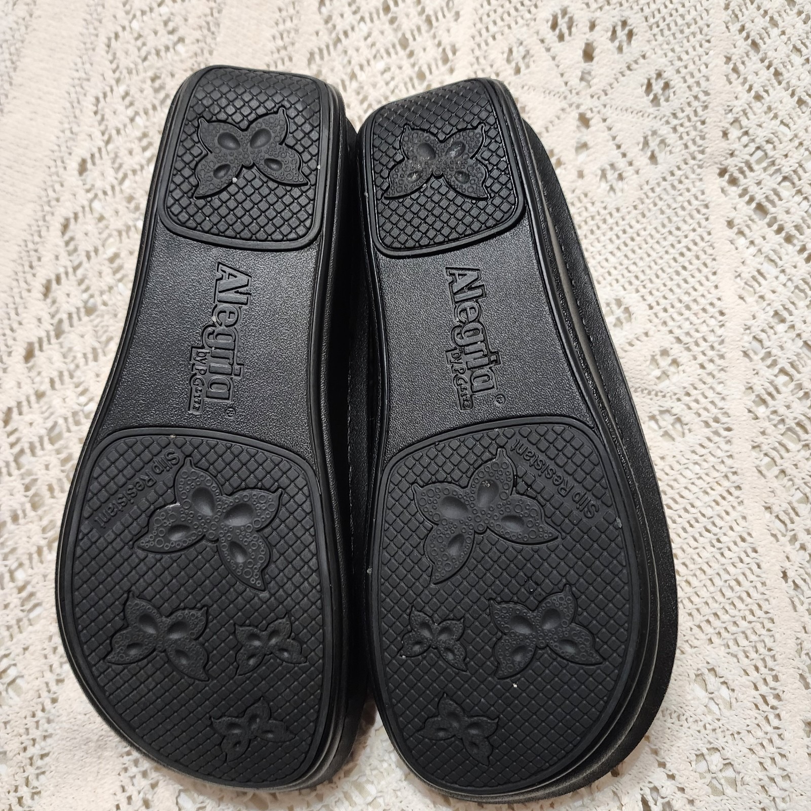 Alegria Black Leather Mary Jane Style Shoes Eu 37/Us 6.5-7 — image 7 of 8